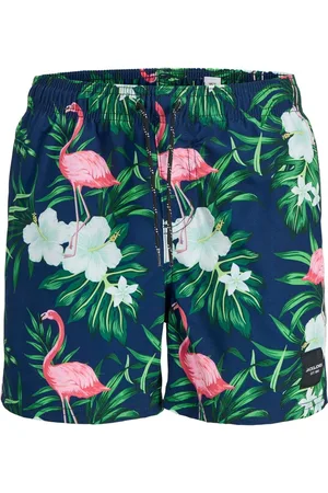 JACK & JONES Tropical Fish Print Swim Shorts 14 Years (164cm)