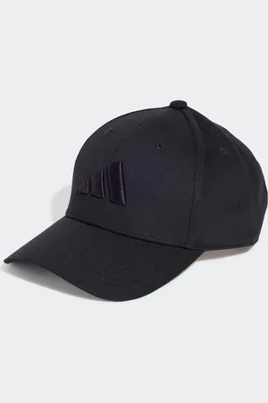 adidas Black Tonal Baseball 100% Cotton Hat One