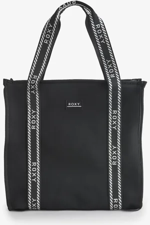 Roxy Black Guava Logo Tote Bag one