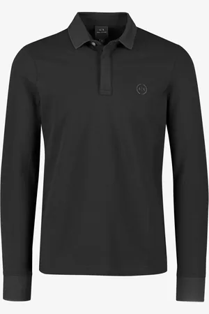 Armani Exchange Long Sleeve Polo Shirt L
