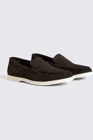 Moss Lewisham Suede Casual Loafers AU 6 (EU 39)