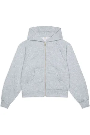 Chelsea Peers Grey Luxe Comfort Scuba Zip Hoodie 14