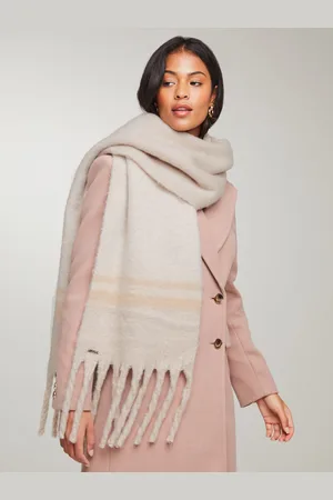 Lipsy London Camel Super Soft Brushed Oversized Scarf One