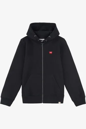Wrangler Black Boys Festival Zip Hoodie 10