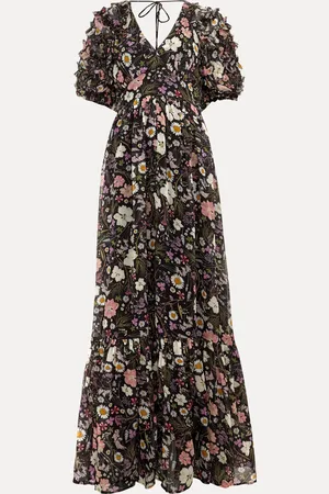 Phase Eight Lesley Multi Coloured Floral Maxi Dress AU 8