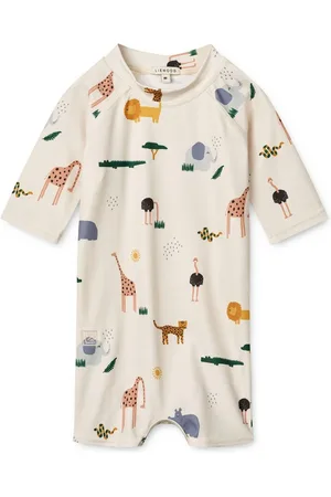 Liewood Thor Baby Swim Cream Jumpsuit 6 Months (68cm)
