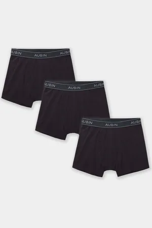 Aubin Willitoft Black Boxers Shorts 3 Pack L