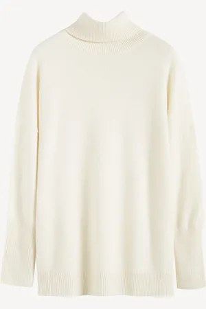 Chinti & Parker Relaxed Cream Pure Cashmere jumpers S