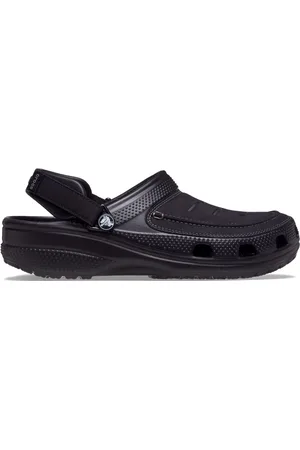 Crocs Black Yukon Vista Clogs AU 8 (EU 42.5)
