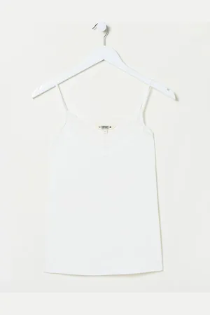 Fat Face FatFace White V-Neck Vest M
