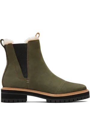 TOMS Travel lite Ranger Water Resistant Leather Boots AU 4 (EU 37)