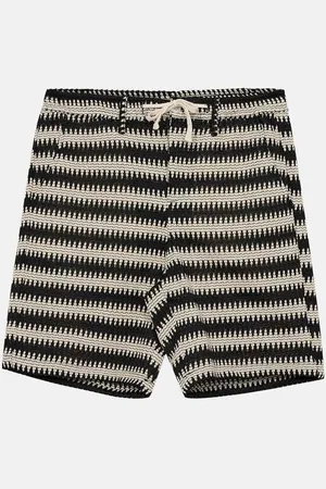 Anerkjendt Akjan Structured Stripe Shorts small