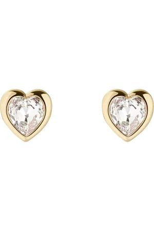 Ted Baker Gold Tone HAN: Crystal Heart Earrings One