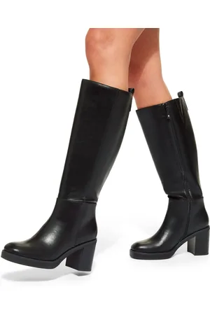 Kurt Geiger Thatch High Leg Black Boots AU 10 (EU 41)