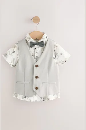 Next Waistcoat, Shirt and Bowtie Set (3mths-9yrs) 2