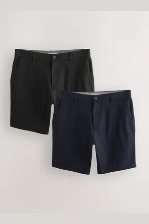 Next Straight Fit Stretch Chino Shorts 2 Pack 34W x 31L (UK 34 R)