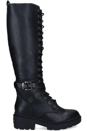 Carvela Boulder Knee High Black Boots AU 9 (EU 40)