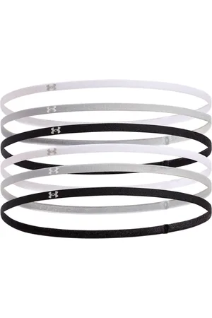 Under Armour Black Mini Elastic Hats 6 Packs One