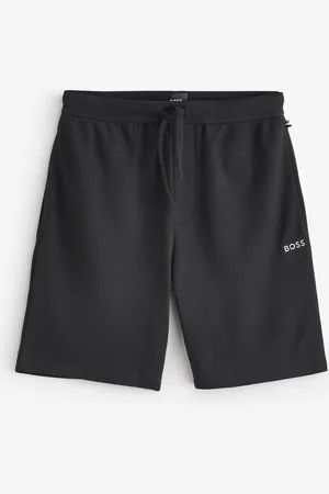 HUGO BOSS Waffle Structure Cotton Shorts S