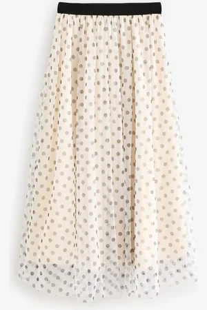 Next Mesh Tulle Midi Skirt AU 6 R