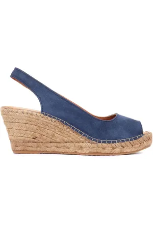 JONES BOOTMAKER Ladies Natural Rosanna Slingback Wedges AU 6 (EU 37)