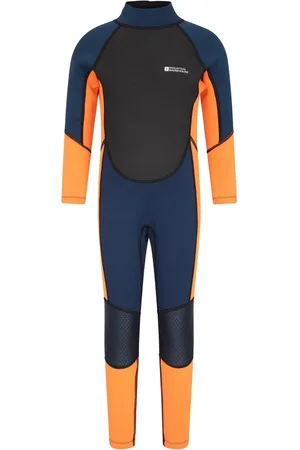 Mountain Warehouse Orange Kids Full Length 2.5mm Neoprene Wetsuit 7