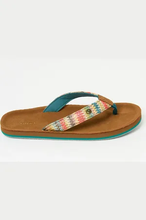 Fat Face FatFace Somerton Tan Brown Flip Flops AU 10 (EU 42)
