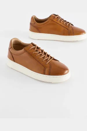 Next Leather Smart Lace-Up Trainers AU 8 (EU 42)