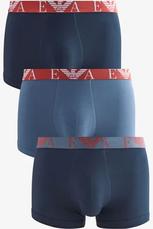 Emporio Armani Underwear Logo Band Boxers 3 Pack S