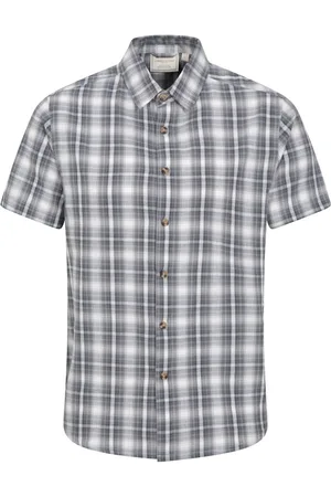 Mountain Warehouse Weekender Mens 100% Cotton Short Sleeve Shirt XL