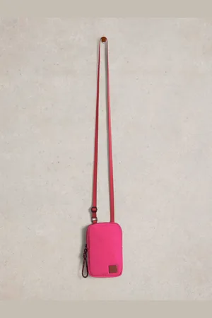 White Stuff Pink Meadow Phone Bag One