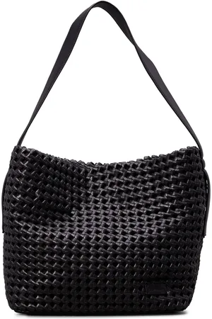 Calvin Klein Black Medium Braided Shoulder Bag one