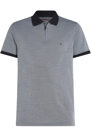 Tommy Hilfiger Regular Fit Performance Zip Short Sleeve Polo Shirt M