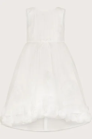 Monsoon Josie 3D Rosette Dress 9 Years (134cm)