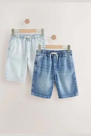 Next Bermuda Pull On Denim Shorts 2 Pack (3-16yrs) 9 Years (134cm)