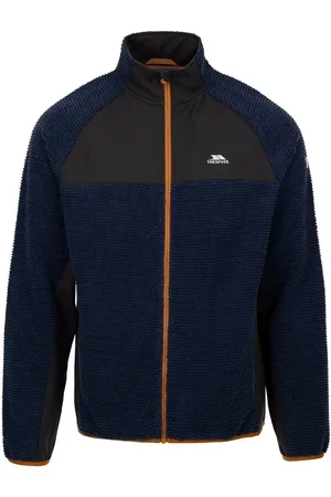 Trespass Male Blue Cranwell Fleece Jacket AT200 S