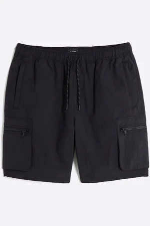 River Island Nylon Cargo Shorts medium