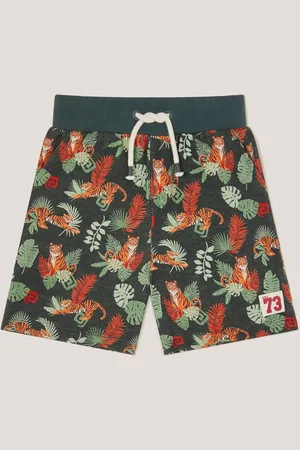 Monsoon Born Wild Tiger 100% Cotton Print Shorts 2