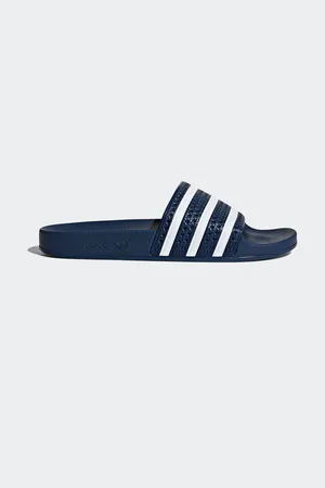 adidas Originals Navy Adilette Slides AU 7 (EU 41)
