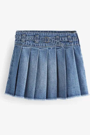 Next Denim Pleated Skirt (3-16yrs) 14 Years (164cm)