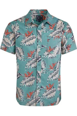 Weird Fish Faraway 100% Cotton Short Sleeve Printed Shirt xlarge