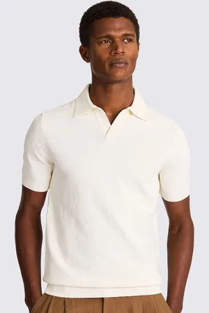 Moss BouclÃ Skipper Polo Shirt XXL