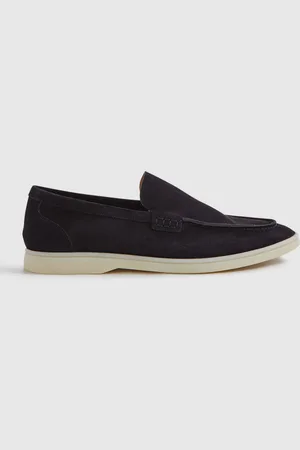 Reiss Kason Suede Slip-On Loafers AU 10 (EU 44)