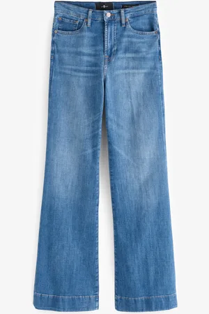 7 for all Mankind Blue Modern Dojo Tailorless Nevada Jeans 31W x 31L (UK 31 R)