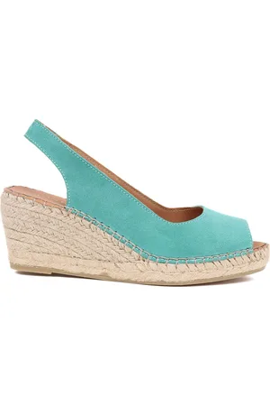 JONES BOOTMAKER Ladies Natural Rosanna Slingback Wedges AU 8 (EU 39)