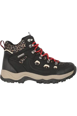 Mountain Warehouse Black Adventurer Womens Printed Waterproof Boots AU 8 (EU 39)