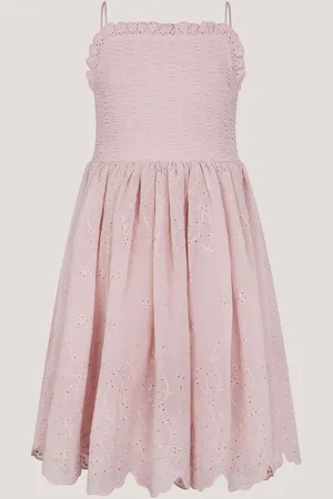Monsoon Clementine Strappy Broderie Dress 8 Years (128 cm)