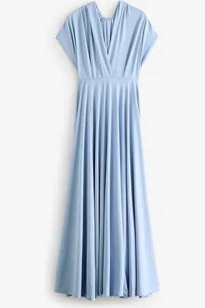 Next Jersey Multiway Bridesmaid Wedding Maxi Dress AU 14 Petite