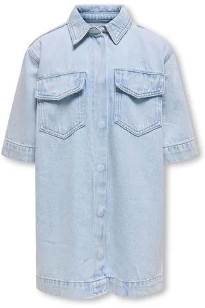 ONLY Short Sleeve Denim Dress 11 Years (146cm)