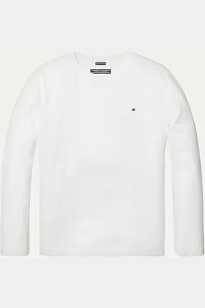 Tommy Hilfiger White Basic Long Sleeve Top 5 Years (110cm)